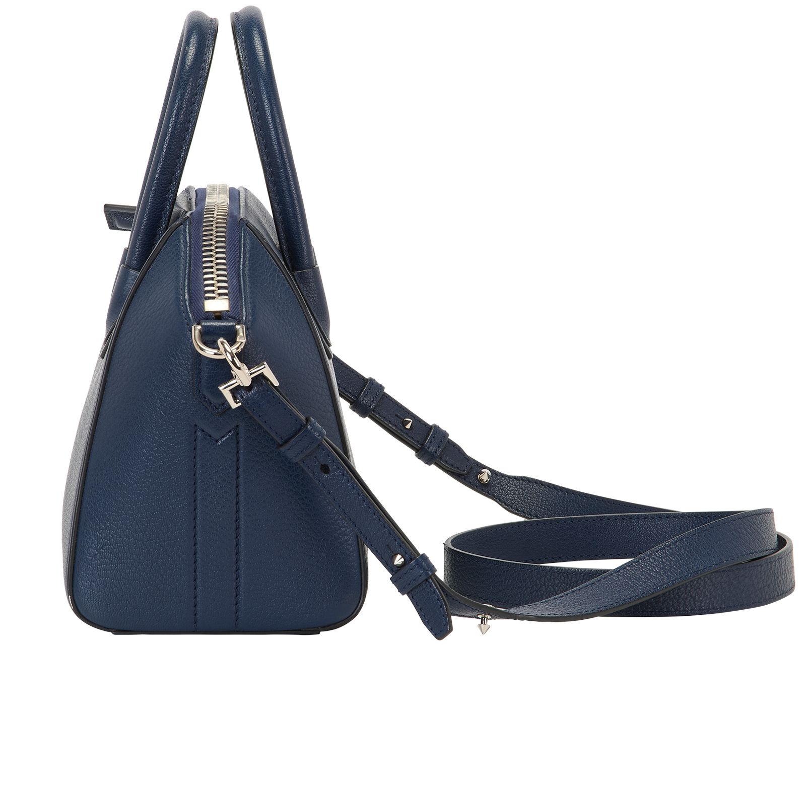 Mini Antigona, &pound;850, Handbags, Blue, Leather, Bottom view